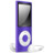 iPod Nano的紫色关闭 iPod Nano purple off